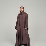 EMBELLISHED SLEEVE DARK MAUVE